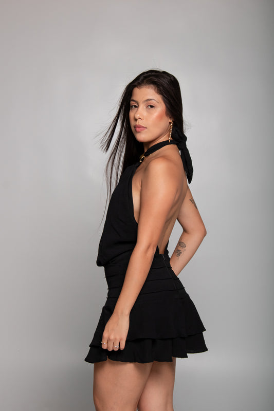 Vestido Noronha - preto