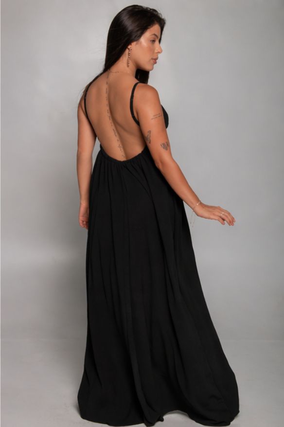 Vestido Capadócia - preto