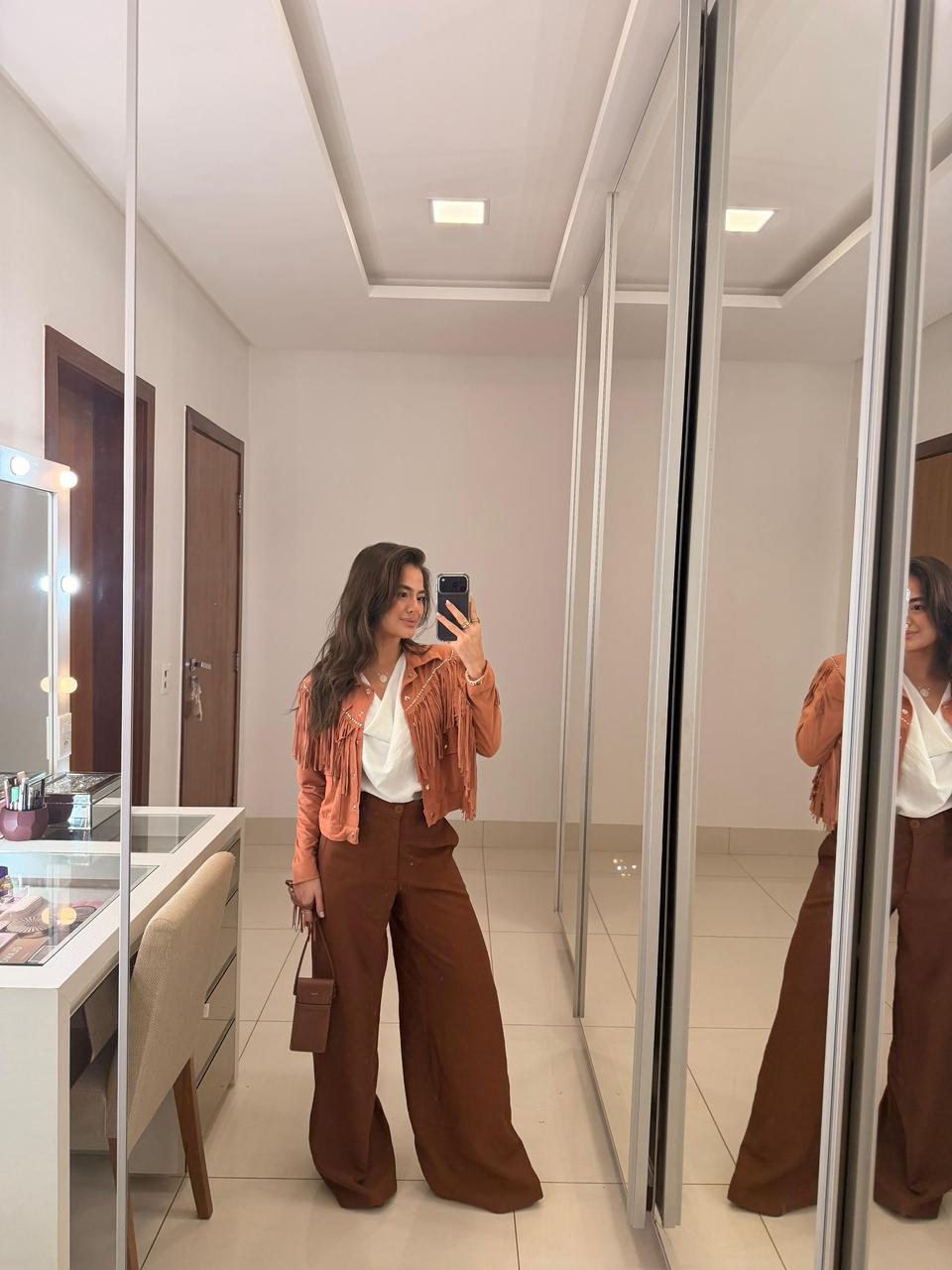 Calça Antonella - marrom