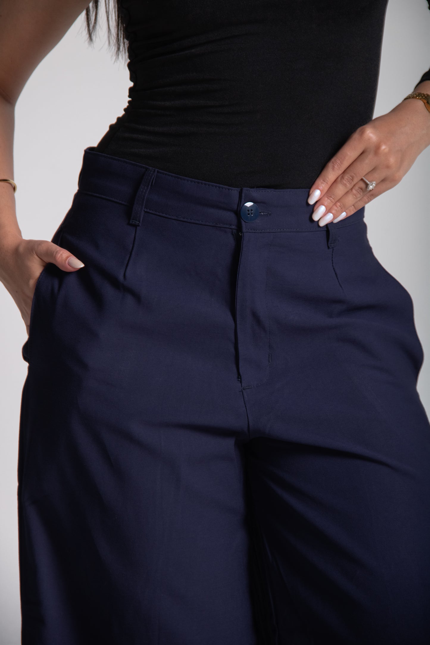 Calça Antonella - azul marinho
