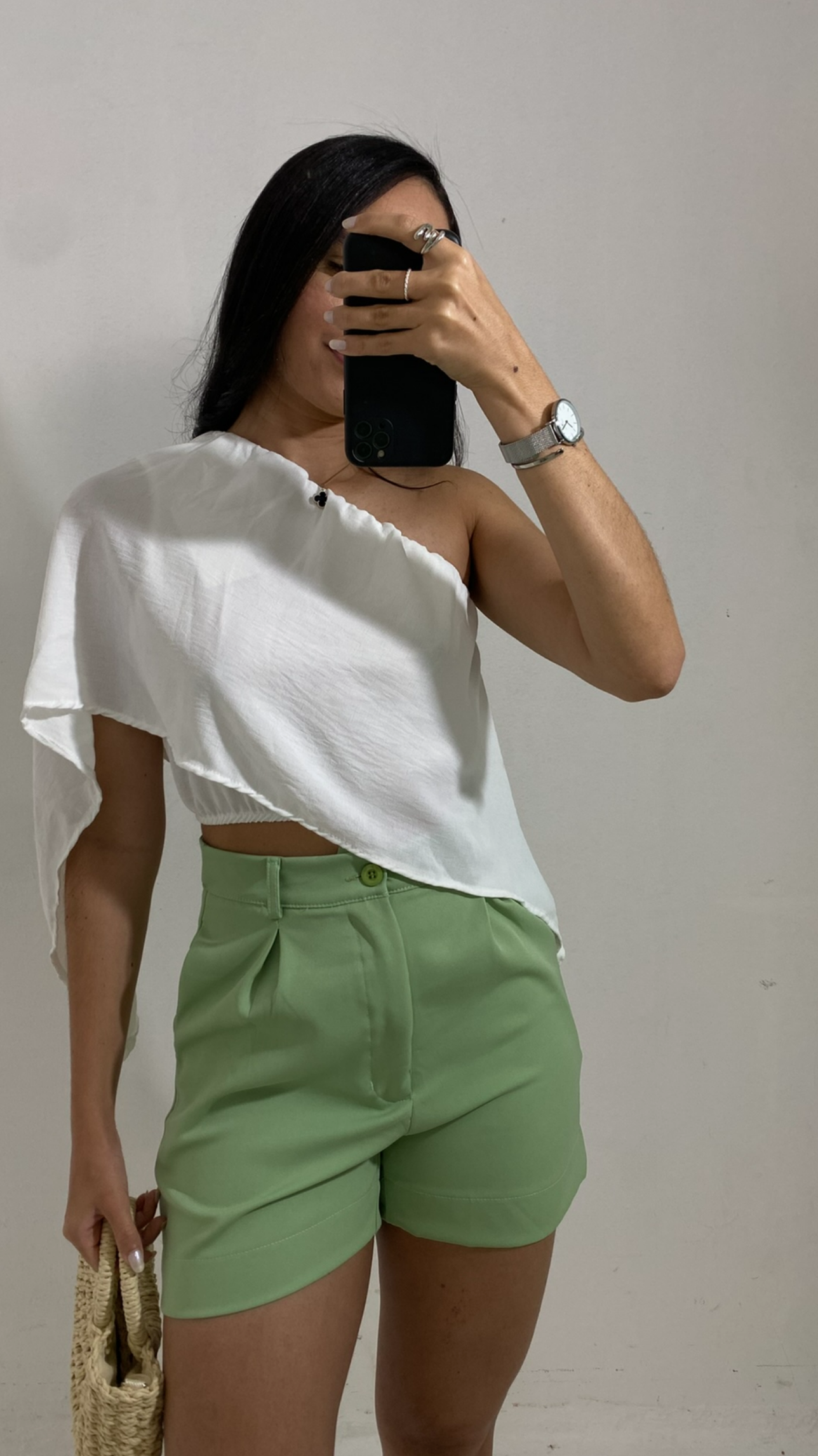 Short Capri - verde