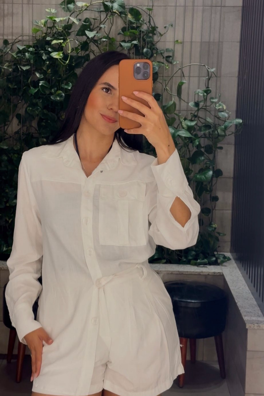 Conjunto Grécia - off white