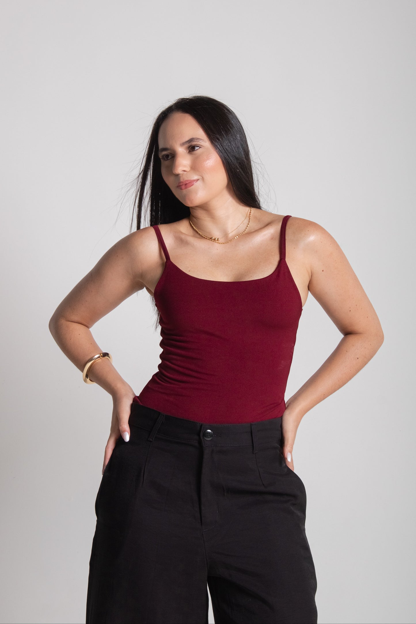 Regata basic - bordô