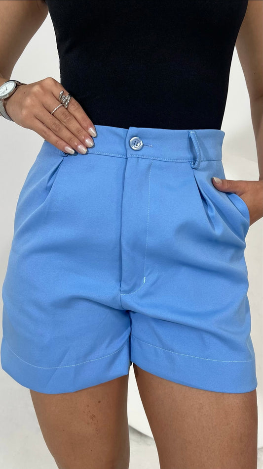 Short Capri - azul